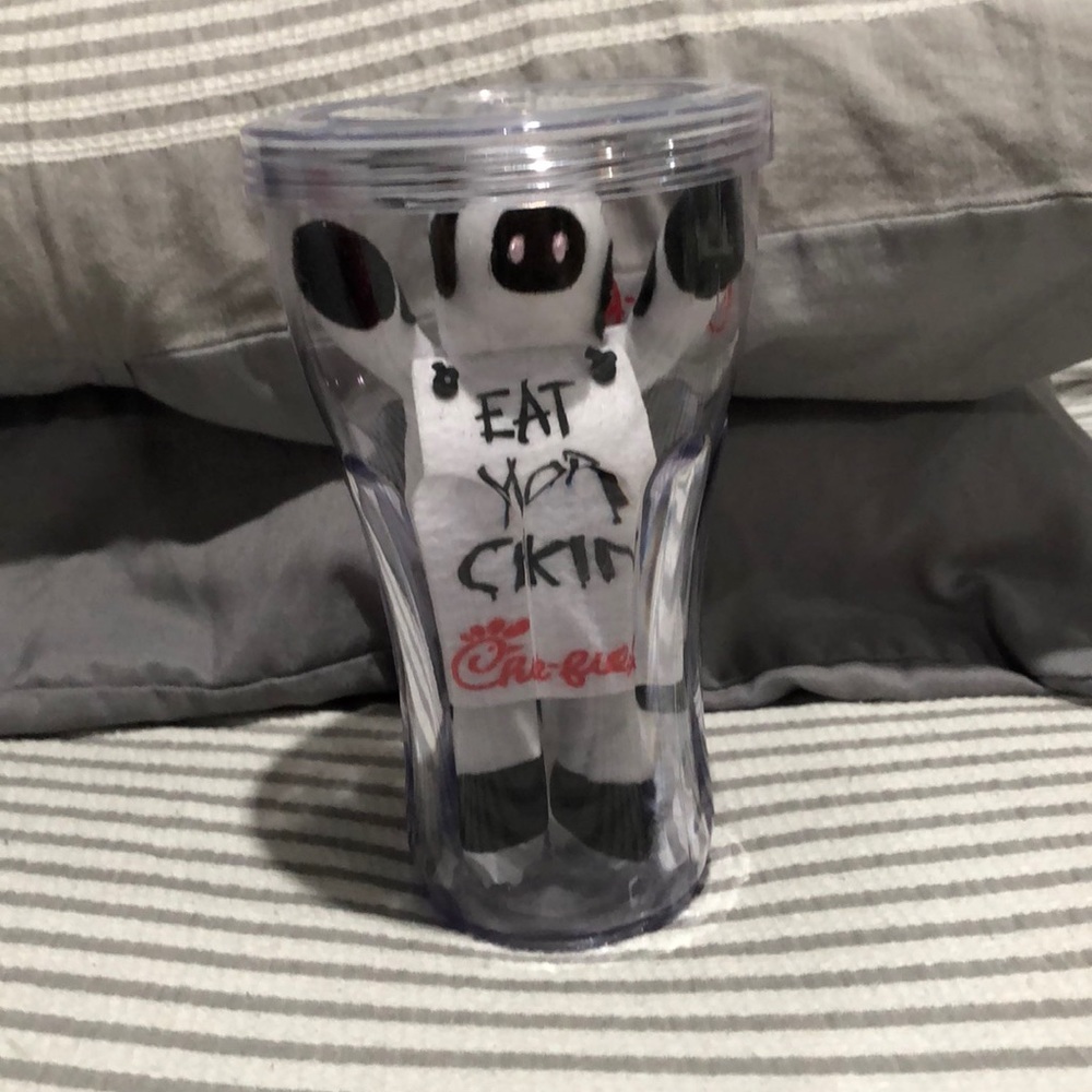 Chick-fil-A cup and cow!